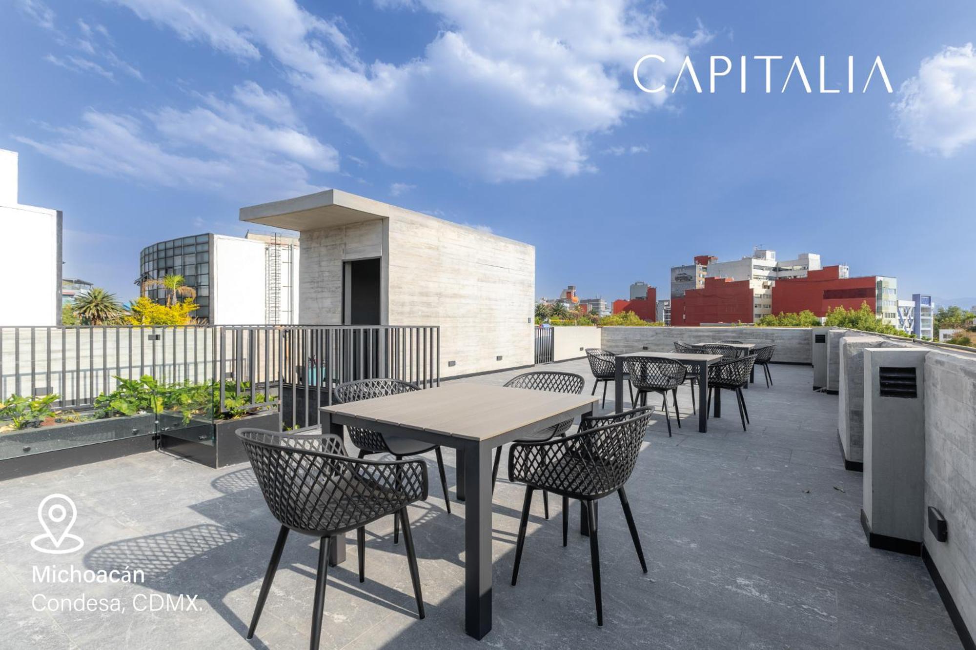 Michoacan Luxury Apartments By Capitalia Mexico City Exterior photo